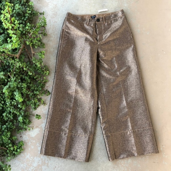 madewell gold pants